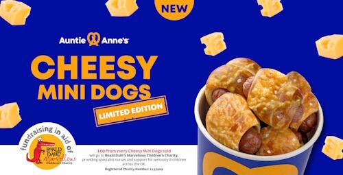 Auntie Anne's Cheesy Mini Dogs